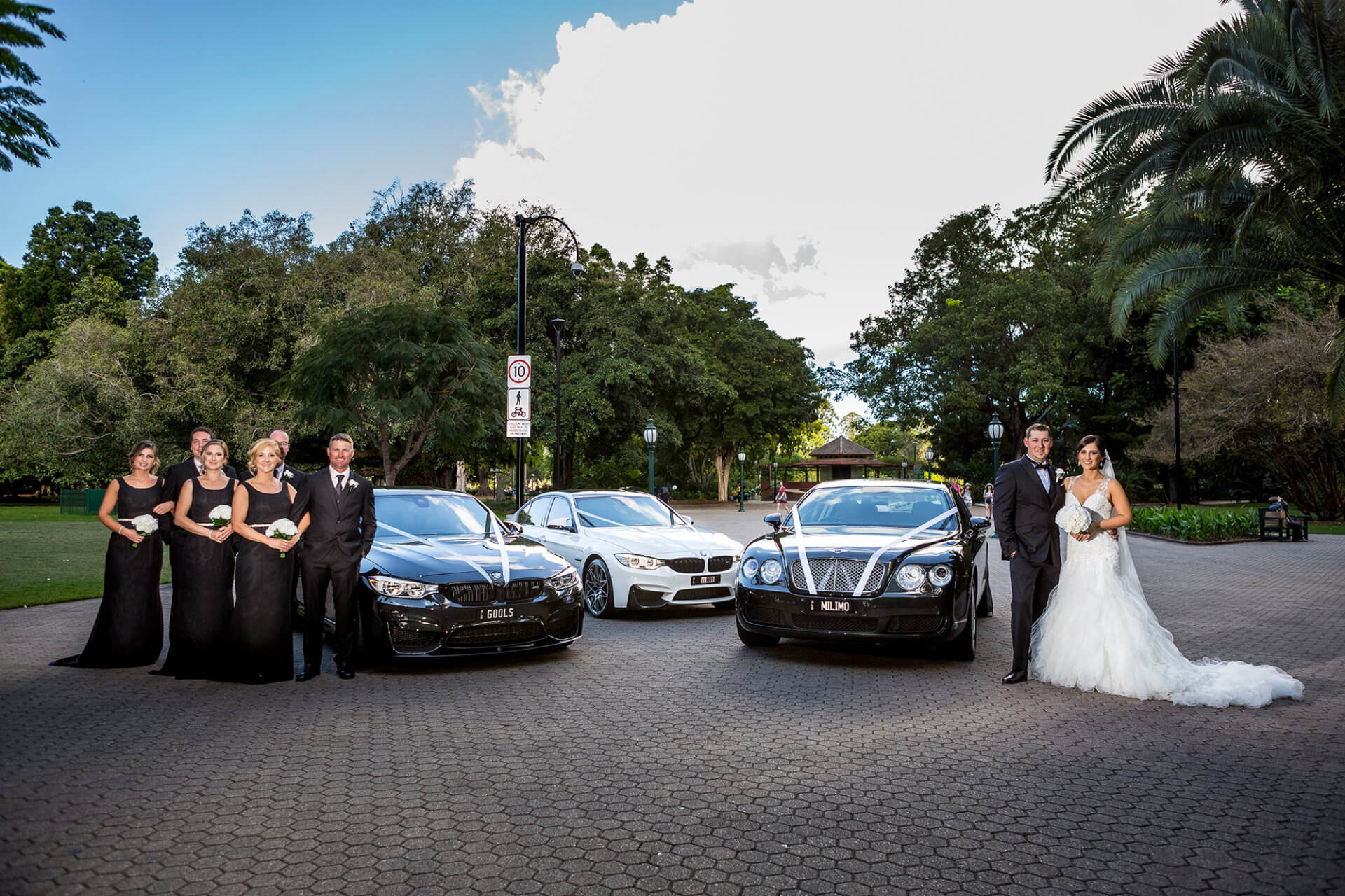 Botanical Gardens milimo Brisbane limo Car Hire Transfers